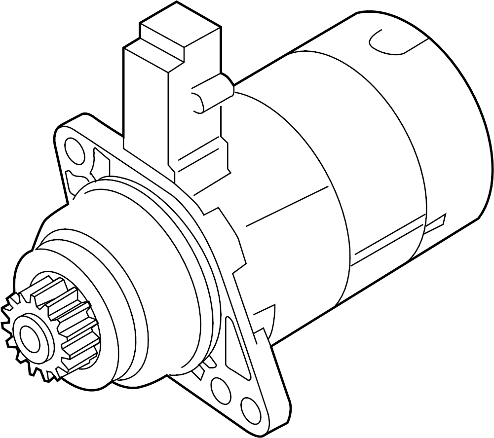 Starter 02E-911-023-L - View 9