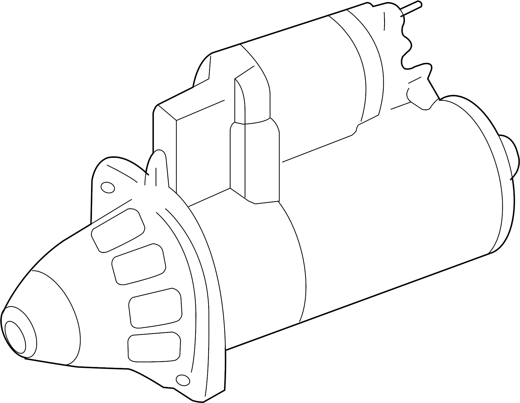 Starter 02E-911-023-L - View 5