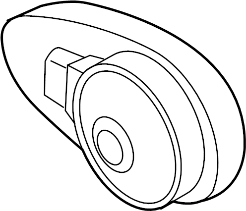 Alarm Horn 1J0-951-605-A - View 2