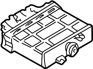 Automatic Transmission Control Module 01M-927-733-MG - View 2