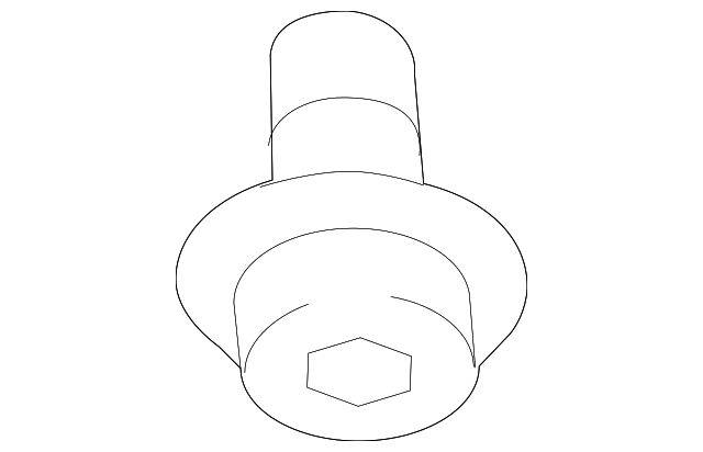 Radiator Support Splash Shield Screw WHT-000-729-A - View 10