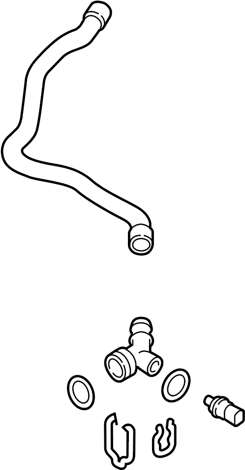 Lower Hose 5C0-122-051-A - View 5