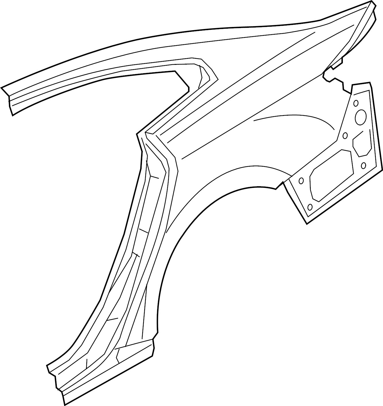 Quarter Panel 3G8-809-844