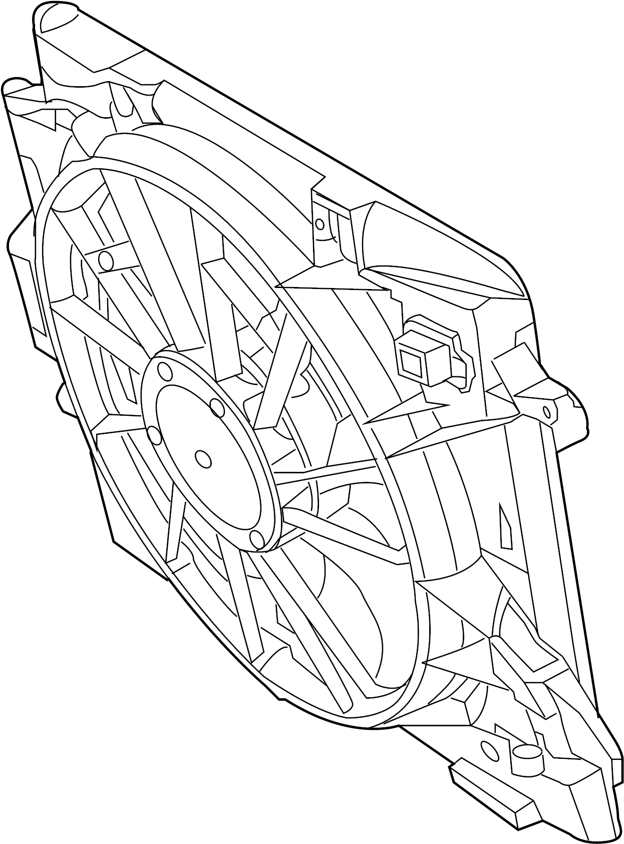 Fan Assembly 7B0-959-455-B