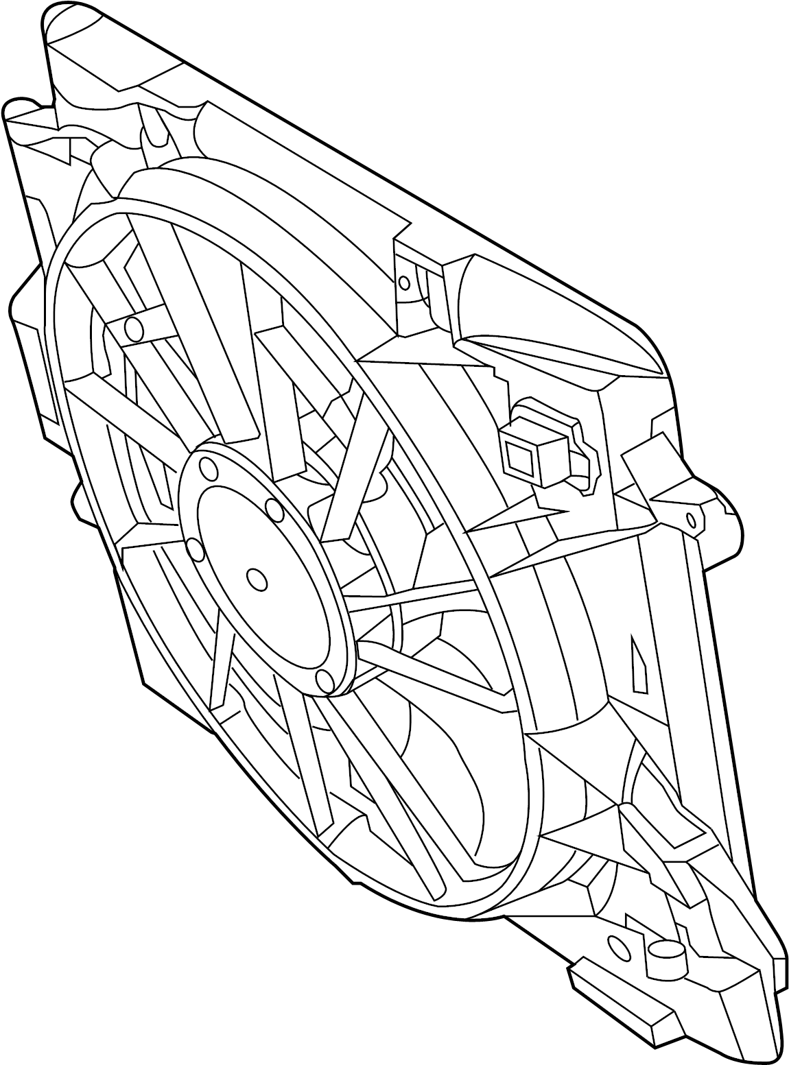 Fan Assembly 7B0-959-455-B - View 4