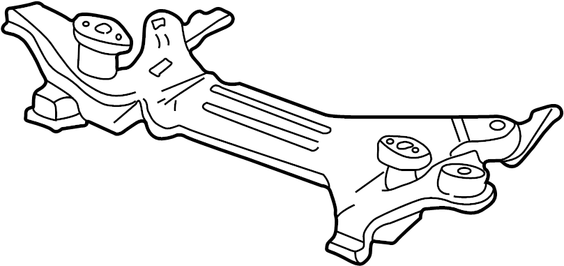 Engine Cradle 1H0-199-315-AA