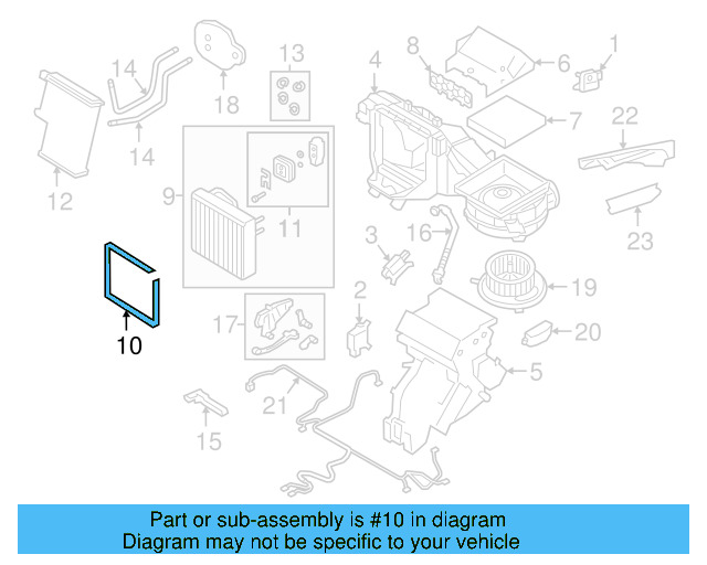 Evaporator Assembly Gasket 3QF-898-003 - View 16