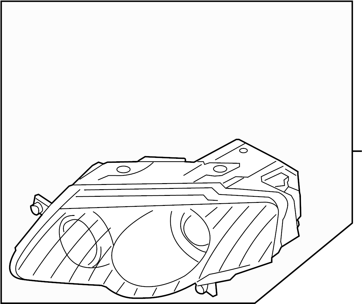 Headlamp Assembly 3C0-941-753-M