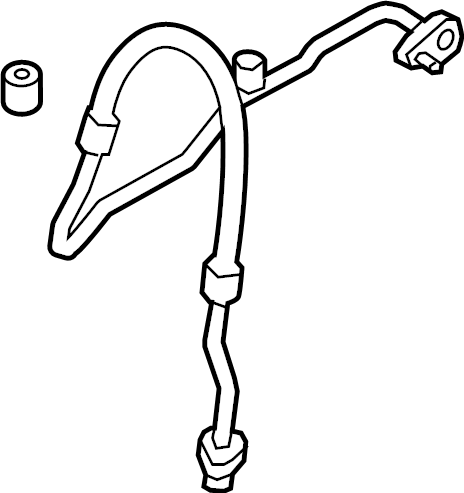 A/C Refrigerant Suction Hose 5Q0-816-743-E - View 10