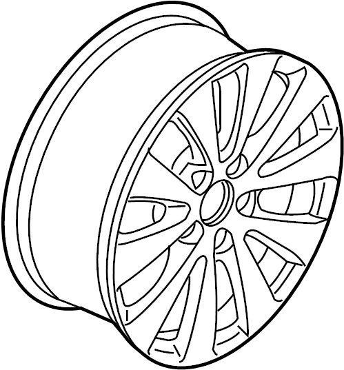 Wheel, Alloy 1K0-601-025-BE-16Z - View 10