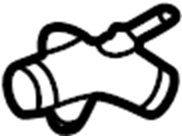 Water Manifold 1J0-121-087-C - View 3