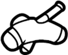 Water Manifold 1J0-121-087-C - View 2