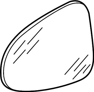 Mirror Glass 7P6-857-521 - View 3