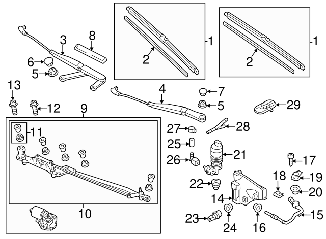 Level Sensor Seal 7M0-919-382 - View 72