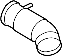 Engine Air Intake Hose 1K0-129-684-P - View 6