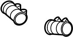 Rear Muffler Clamp 1K0-253-141-P - View 6