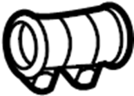 Rear Muffler Clamp 1K0-253-141-P - View 12