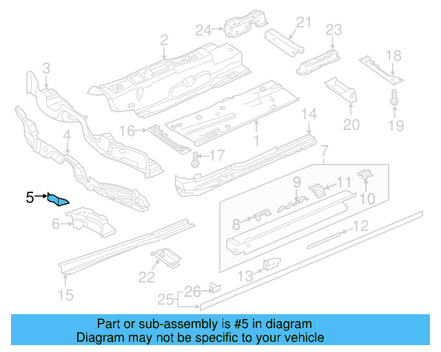 Lower Cross 3QF-813-123