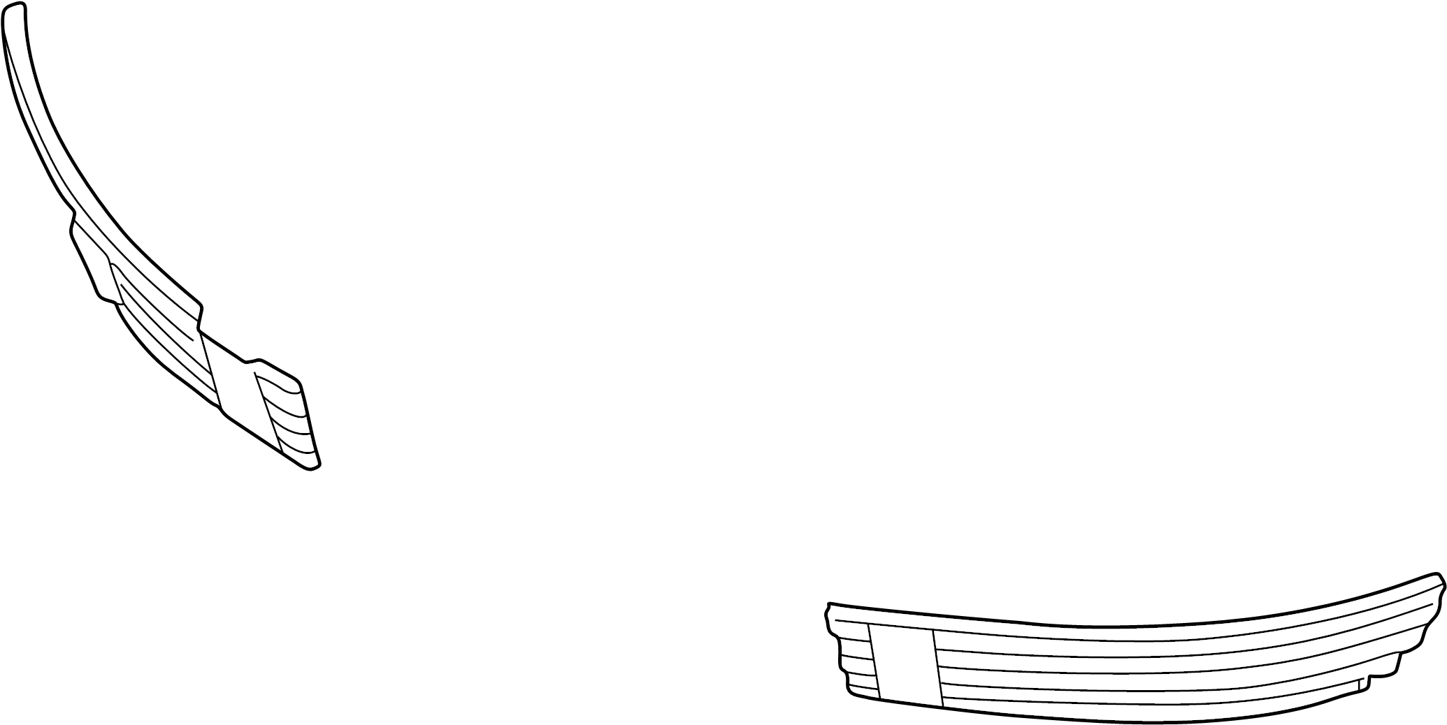 Lower Grille 3B0-853-666-L-B41 - View 5