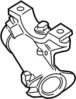 Lock Housing 4B0-905-851-P - View 2