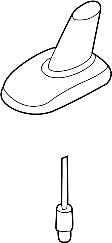 Radio Antenna Assembly 3C0-035-507-M - View 12