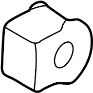 Stabilizer Bar Bushing 1J0-411-314-R