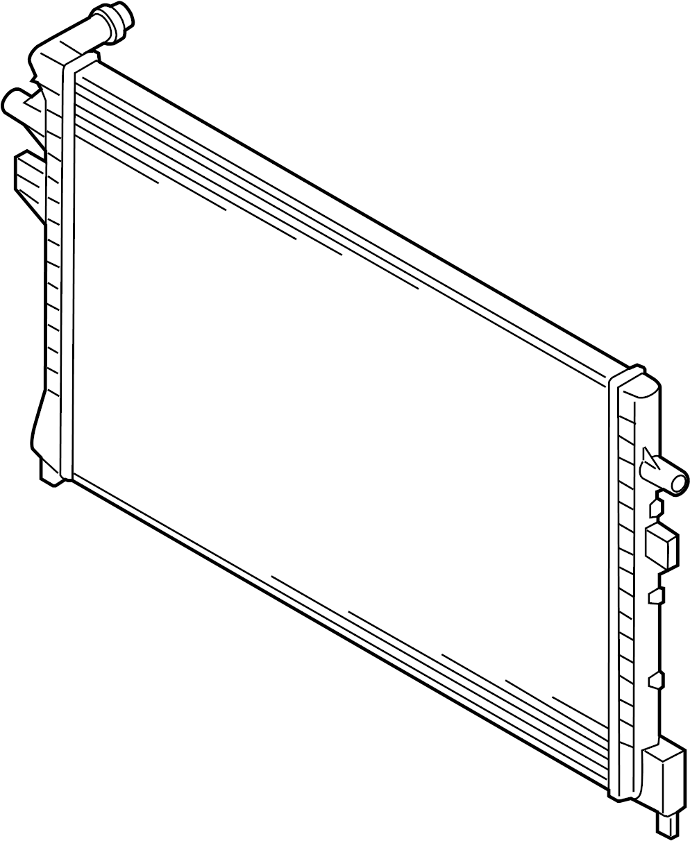Auxiliary Radiator 5Q0-121-251-HS