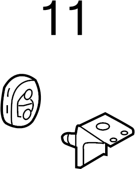 Muffler & Pipe Retainer Ring 1K0-253-147-E - View 7