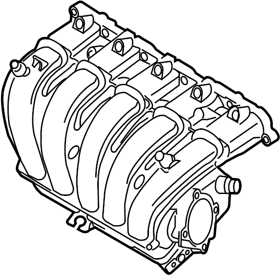 Engine Intake Manifold 07K-133-201-M - View 2