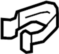 Lower Center Pillar Trim Clamp 1C0-867-388