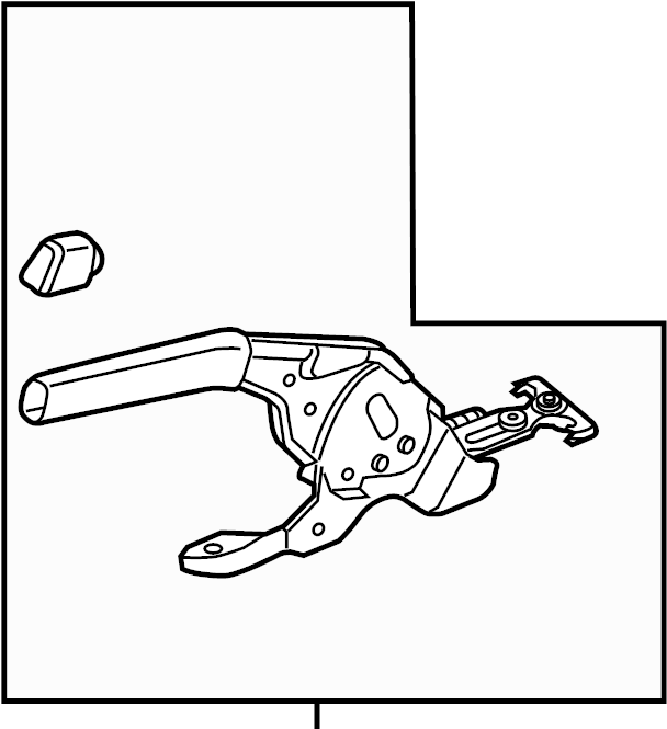 Parking Brake Control 561-711-303-AF-MNZ - View 6