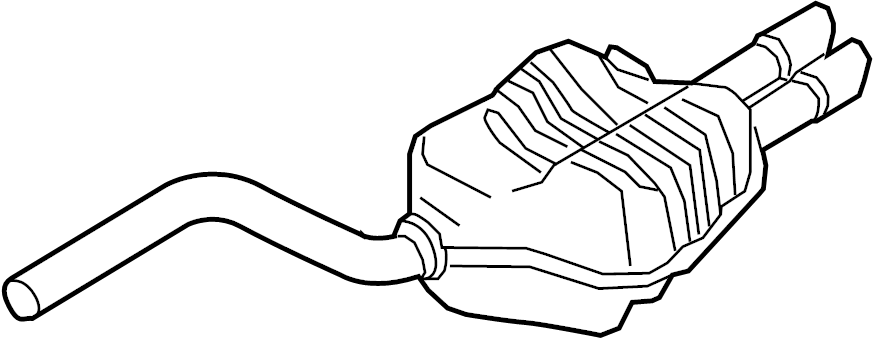 Rear Muffler 5C6-253-609-AE - View 4