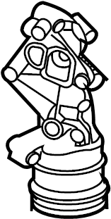 Engine Oil Filter Adapter 07K-115-397-D - View 9