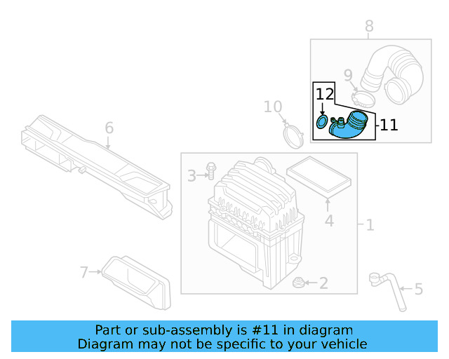 Air Inlet 3QF-129-254-A