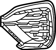 Outer Grille 3CN-854-661-B-041