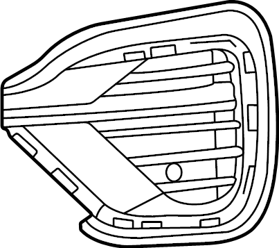 Outer Grille 3CN-854-661-B-041 - View 2