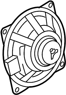 Front Dr Speaker 1K0-035-415 - View 7