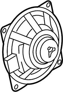 Front Dr Speaker 1K0-035-415 - View 6