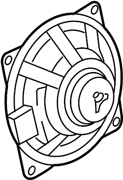 Front Dr Speaker 1K0-035-415 - View 8