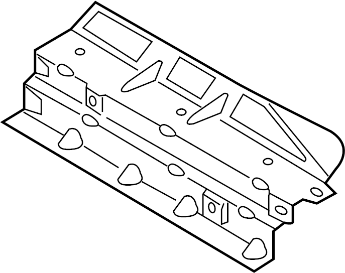 Turbocharger Mount Heat Shield 06H-129-597-K - View 5