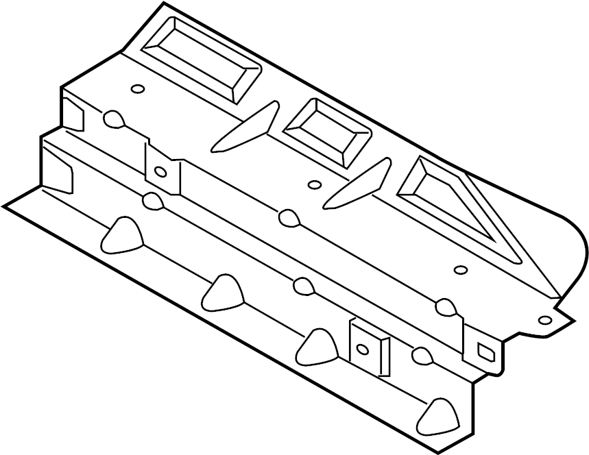 Turbocharger Mount Heat Shield 06H-129-597-K - View 10