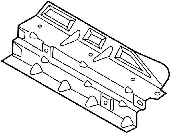 Turbocharger Mount Heat Shield 06H-129-597-K - View 9