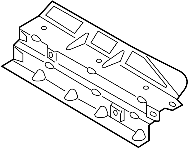 Turbocharger Mount Heat Shield 06H-129-597-K - View 6