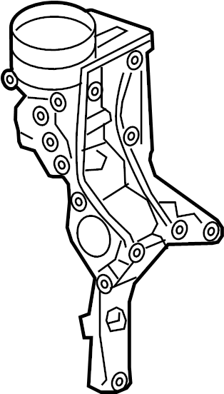 Alternator Bracket 06K-903-143-C - View 3