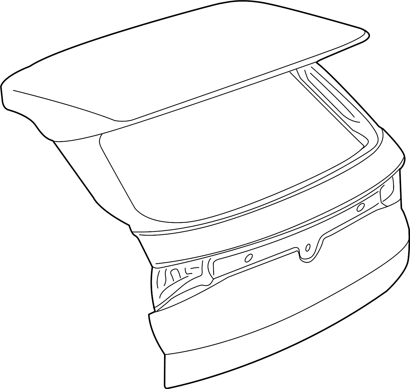 Lift Gate 11A-827-025-A - View 2