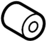 Rear Molding Retainer 191-853-586-C - View 8