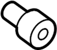 Rear Molding Retainer 191-853-586-C - View 5