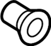 Rear Molding Retainer 191-853-586-C