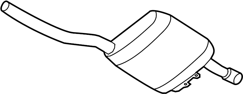 Exhaust Muffler 561-253-609-S