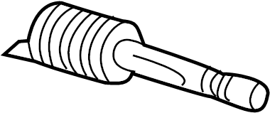 Tail Lamp Assembly Retainer 1K8-945-300 - View 3